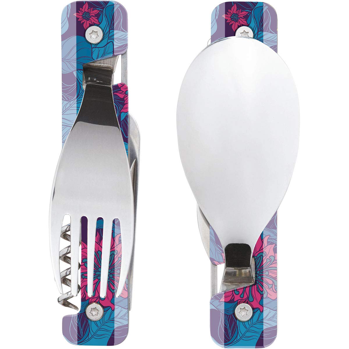 Akinod Multifunktionales Besteck 13h25, Hibiskus