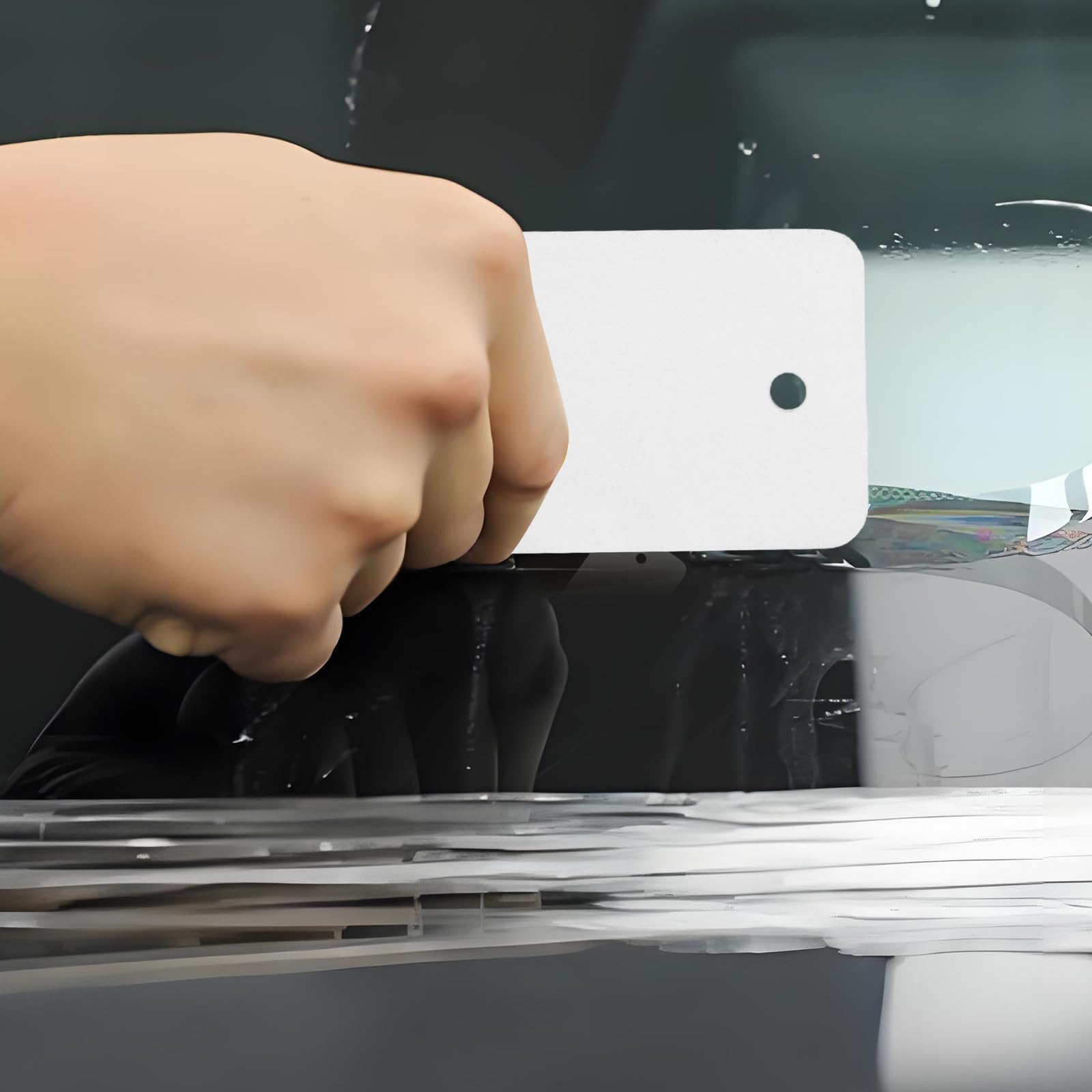 Ipetboom 20 Stück Autolack Testkarten aus Eisen für Vielseitige Anwendung als Sprühlack Malplatte und Farbmusterausstellung in Autowerkstätten und Geschäften