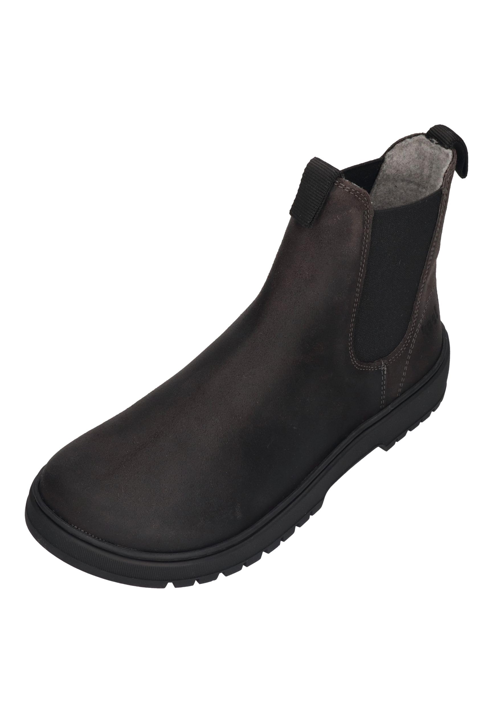 KOEL Damskie buty Barefoot Chelseaboots GAVIEN SUEDE FELT dark grey