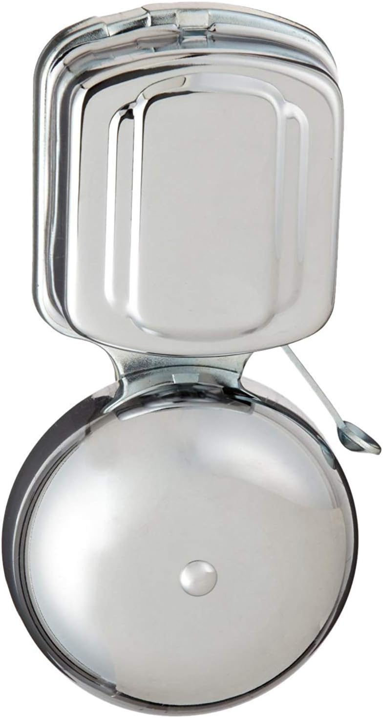Home Door Bell, 4”, 2.2 Amps, 35 Watts, Satin Aluminum Finish, Snap-On Cover, Maintenance Free, Residential, Commercial Use