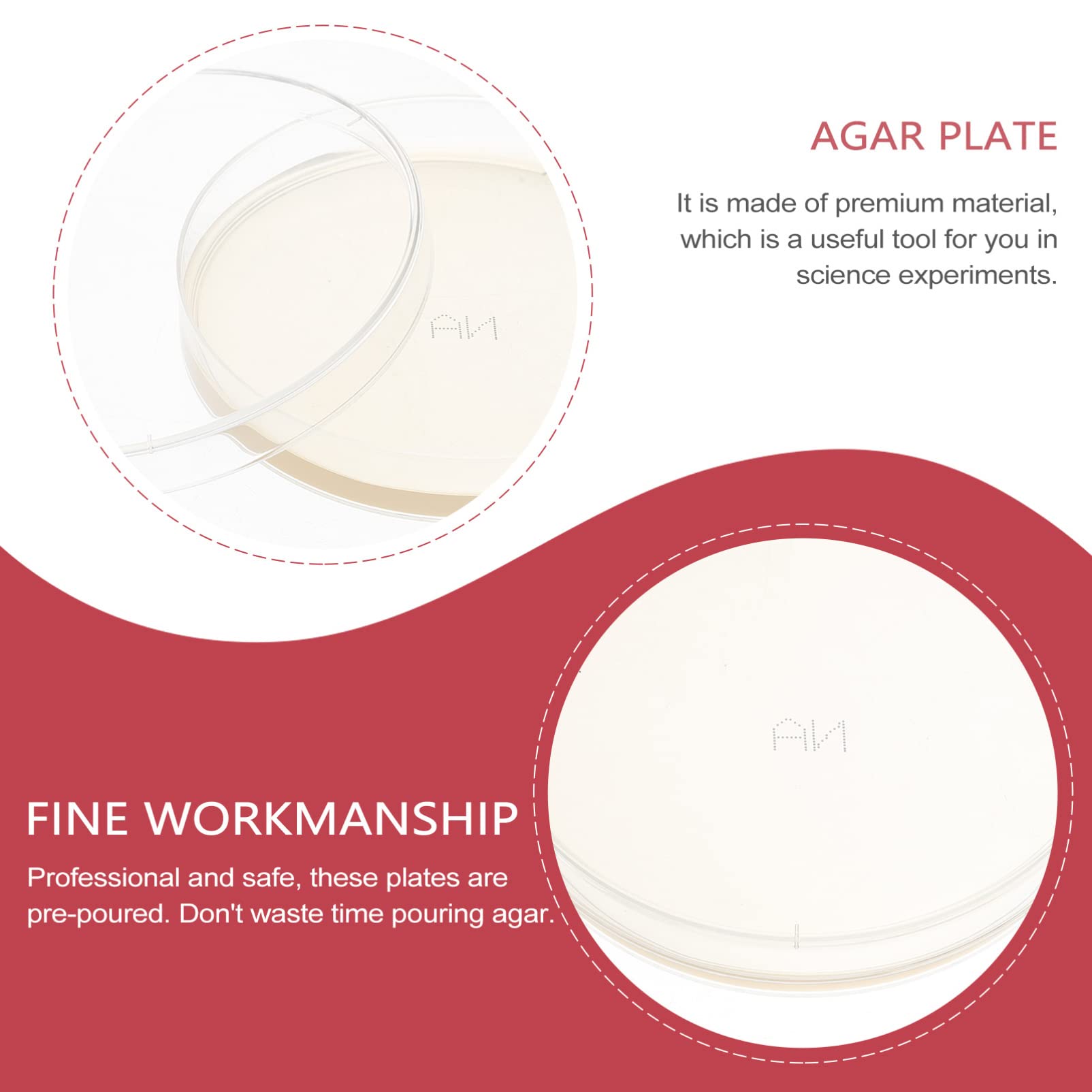 Piastre Petri Per Laboratorio - Capsule Con Agar Per Colture Batteriche - Foto 9