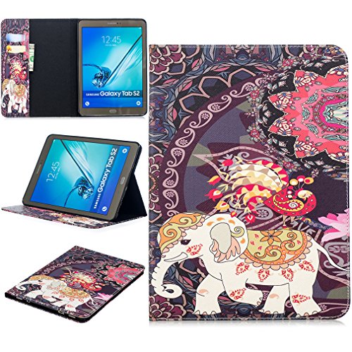 LMFULM 2MZ03942 - Bolso Estilo Cartera para Mujer Color-4 Samsung Galaxy Tab S2 9.7