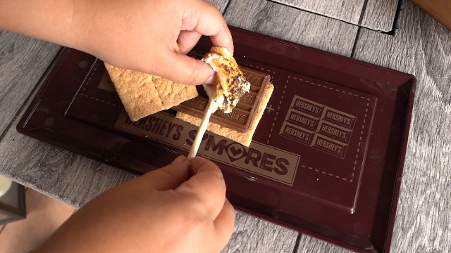 Amazon.com: Glow-In-The-Dark HERSHEY'S S'mores Caddy : Home & Kitchen