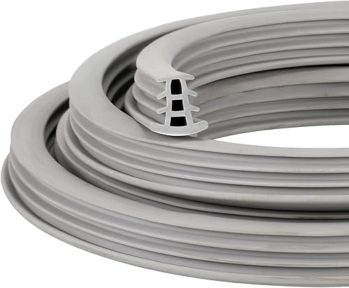 Kingdder Llenador de juntas de expansión de hormigón, relleno de grietas de entrada, tira de goma EPDM flexible para reparación de grietas de