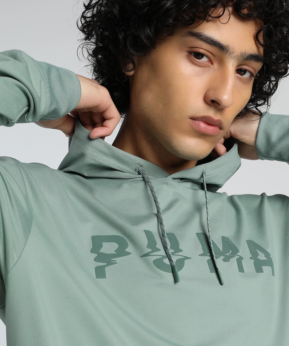 Puma M Cloudspun Branded Hoodie Felpe con Cappuccio Unisex - Adulto (Pacco da 1)