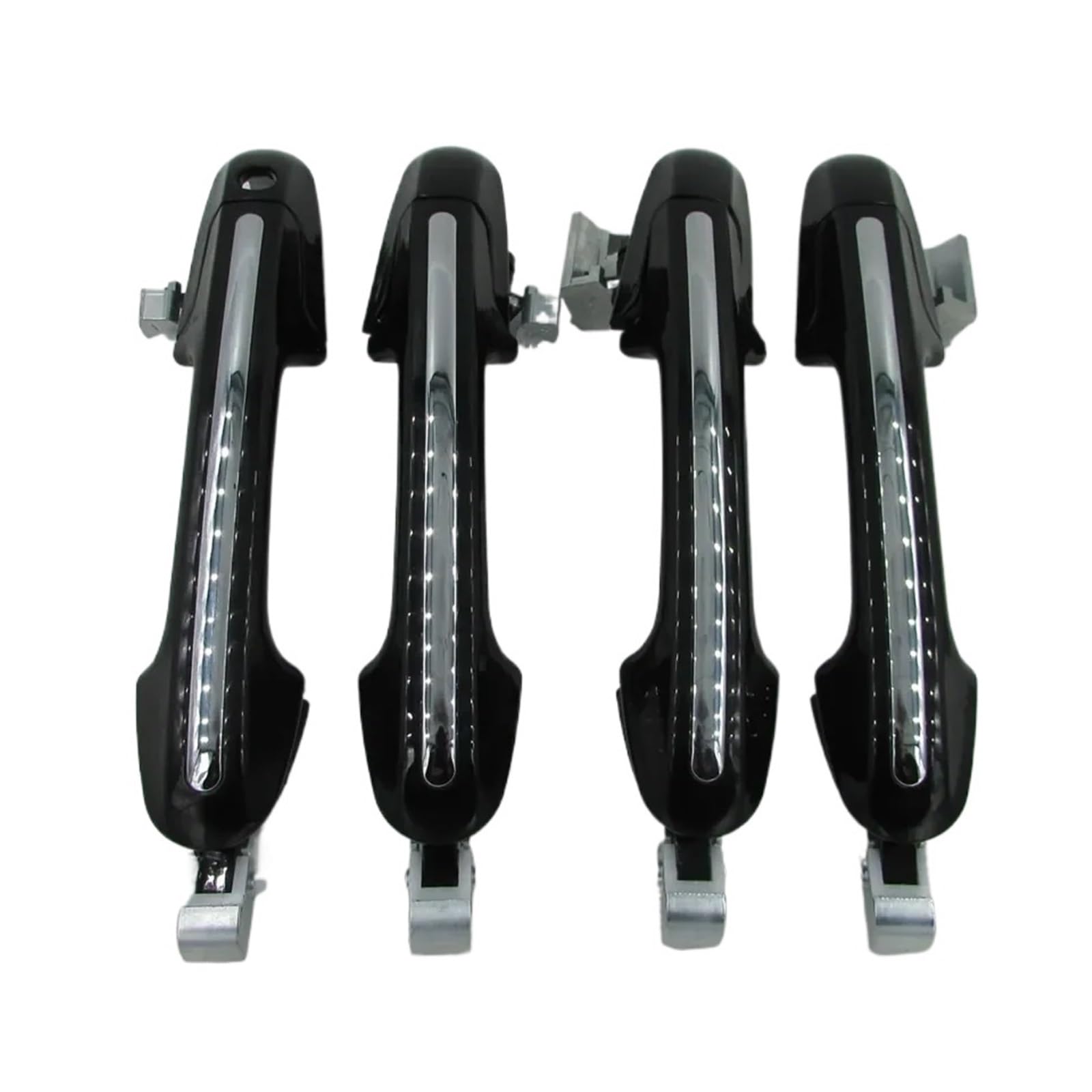 ASDDLLNN Exterior Sliding Door Handle for Accord for Seven for Generation 2.0/2.4 2003-2007 Outside Exterior Car Door Handle Knob 4PCS