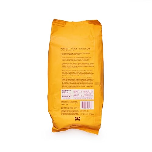 Miniatura 3 de Masienda Harina/Harina de maíz amarillo de reliquia. Harina de maíz nixtamalizada perfecta para tortillas de maíz, tamales, tostadas, pupusas,