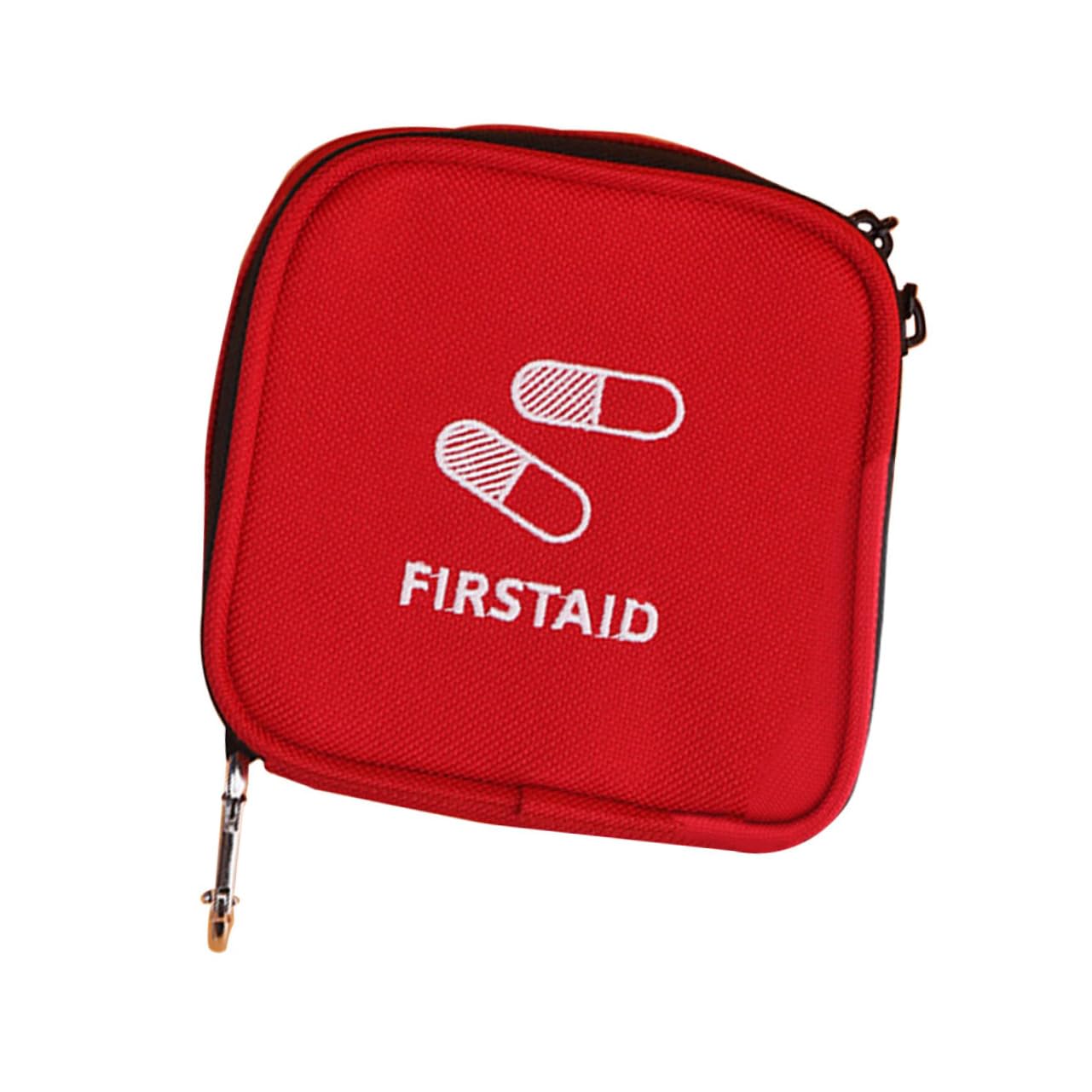 SEWOART Portable Medical Storage Bag Handheld Medicine Bag Full Zipper Durable Oxford Cloth Perfect for Travel Camping
