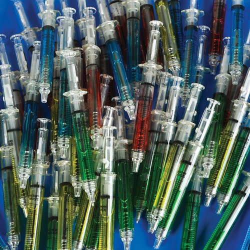 Hunnt® 24 Syringe Needle Pens - Assorted