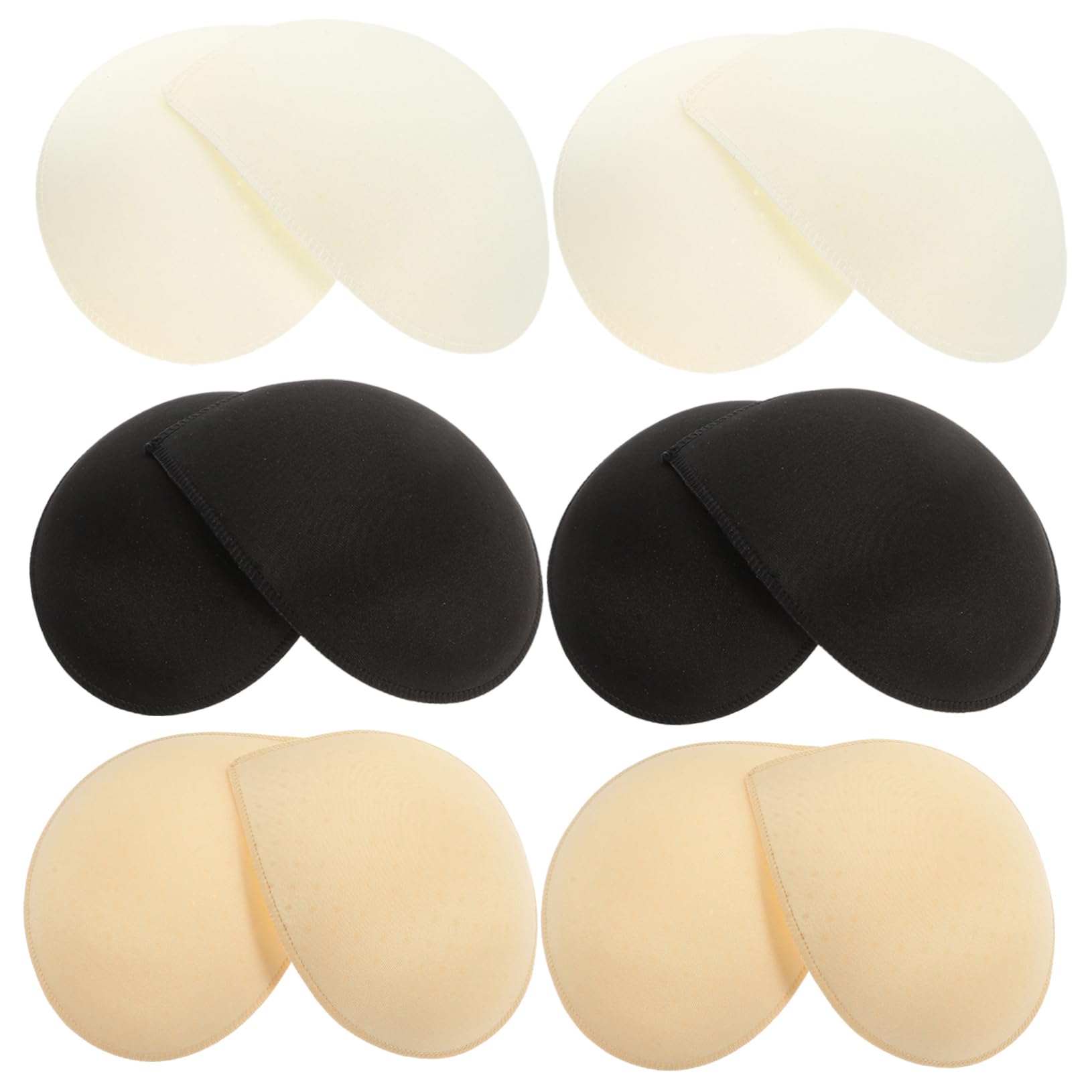 SHERCHPRY Almohadillas Para Sujetador Deportivo Almohadillas Para Sujetador Inserciones Sujetador Con Relleno Inserciones Adhesivas Para Sujetador Snowy Inserciones Push Up Para Sujetador