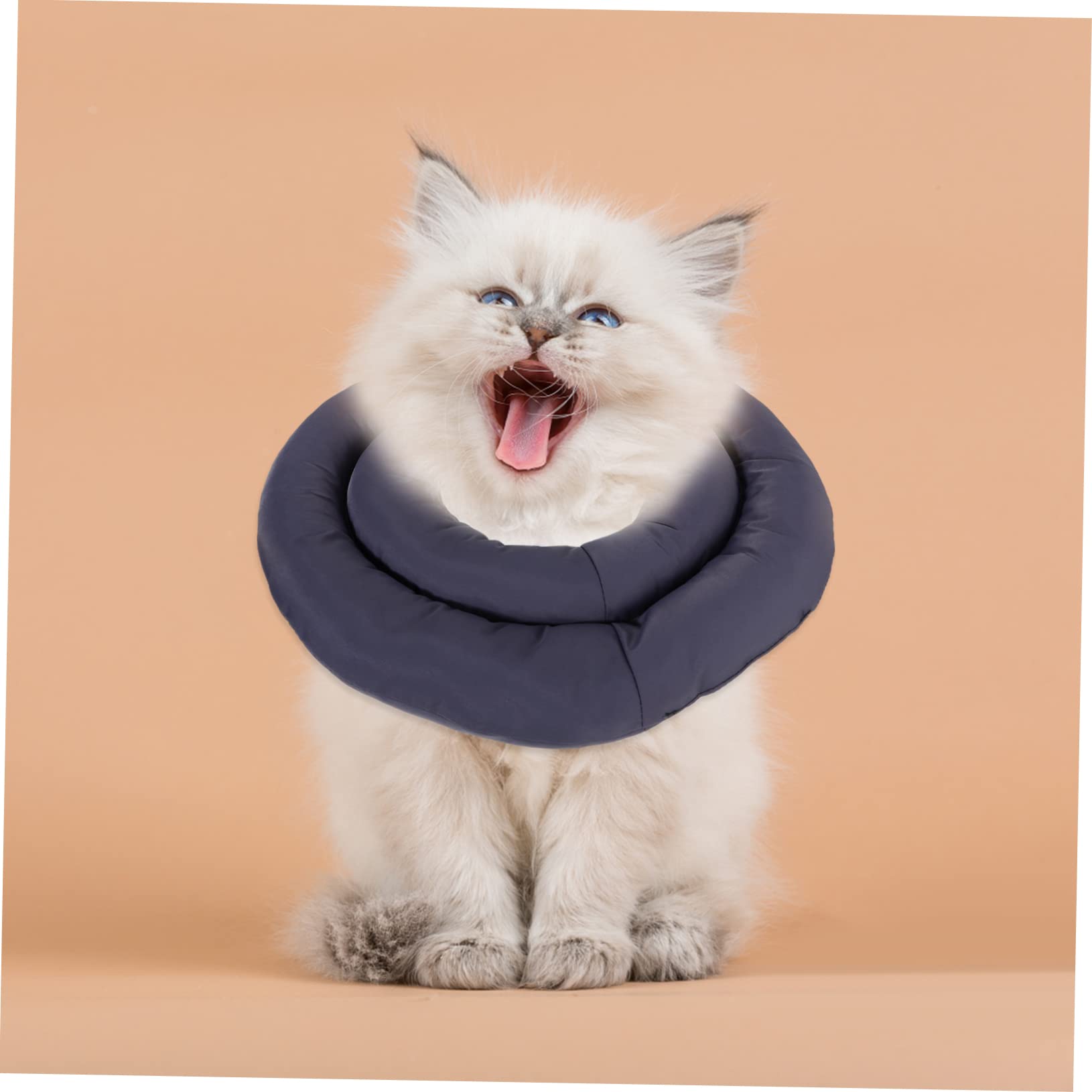 Toddmomy 2piezas Collar Protector para Mascotas Collar De Recuperación para Gatos y Perros Evita Lamer Heridas Confortable