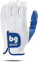 Vista 16 de BG Bender - Mens Golf Glove, Durable Leather Golf Gloves, Unique Golf Gloves