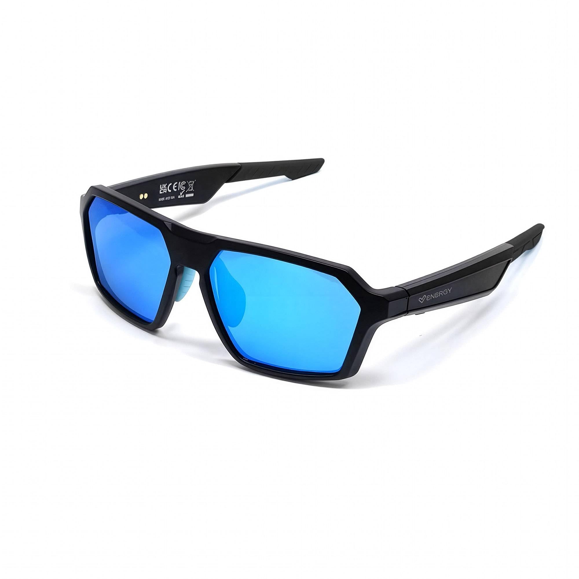 Energy Sistem FlowBeat Music Sunglasses Lunettes de soleil de sport avec son (connexion Bluetooth/verres avec protection UV400+ / microphone intégré/certifié IPX5)