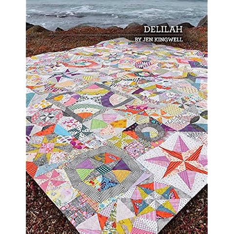 Delilah Quilt Pattern by Jen Kingwell Designs Cover