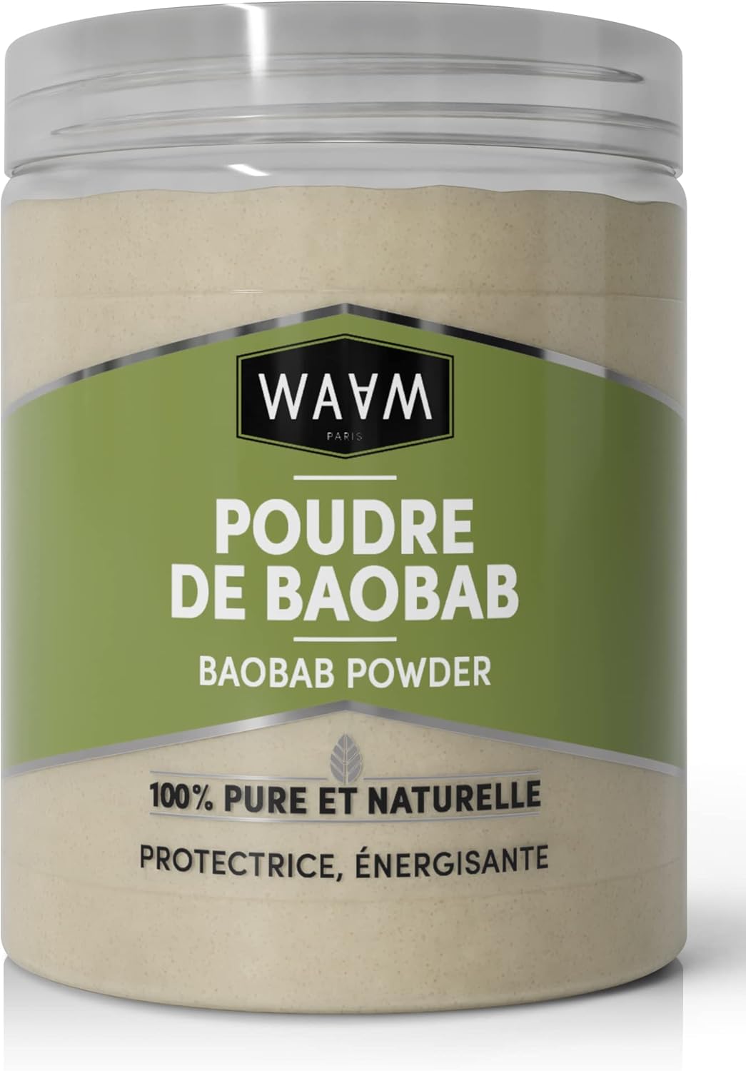 WAAM Cosmetics Baobab Powder – 100% Pure and Natural – Strengthening and Regenerating Hair Care – 150g
