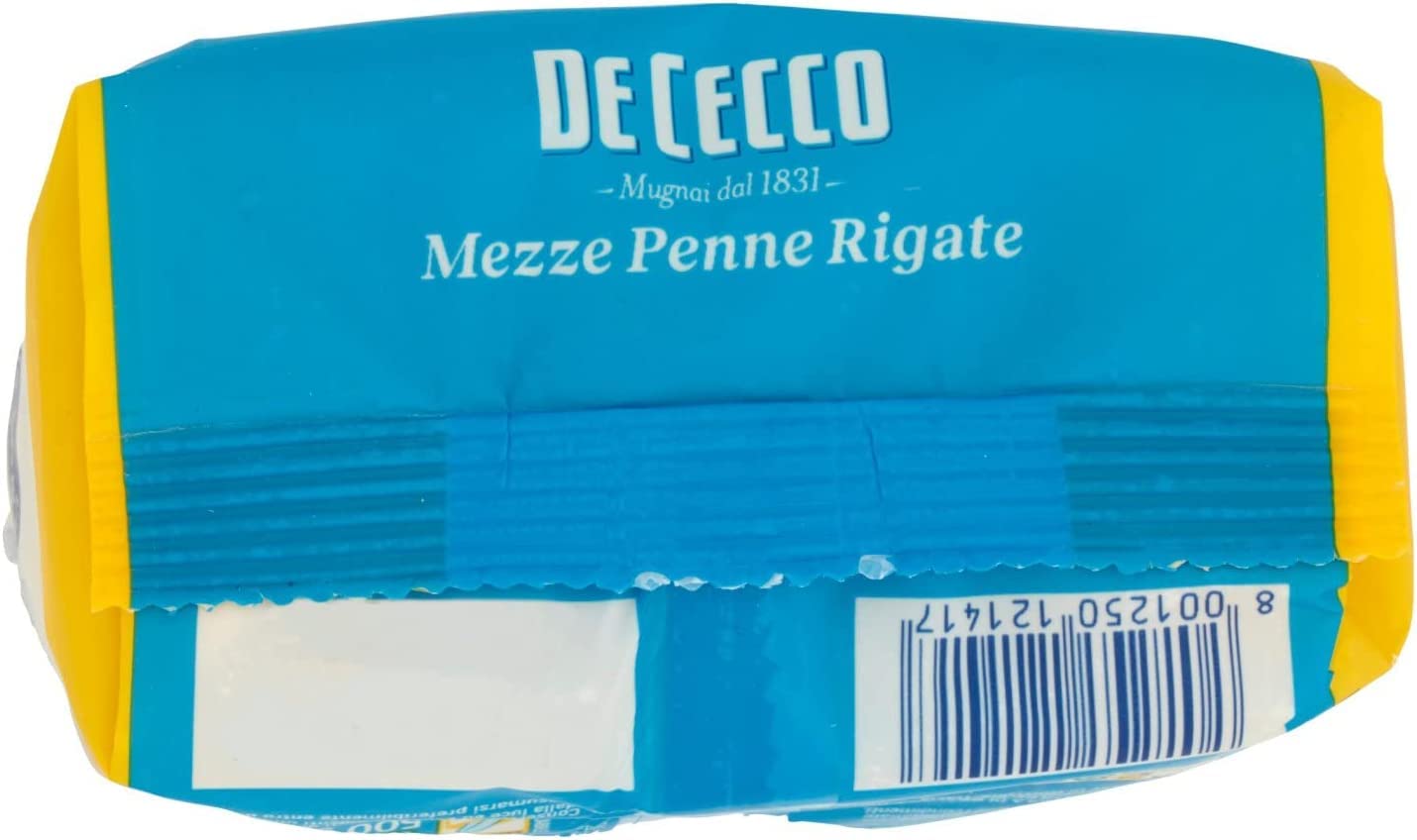 Italian Gourmet Mezze Penne Rigate N.141 pâtes de semoule 24 x 500g