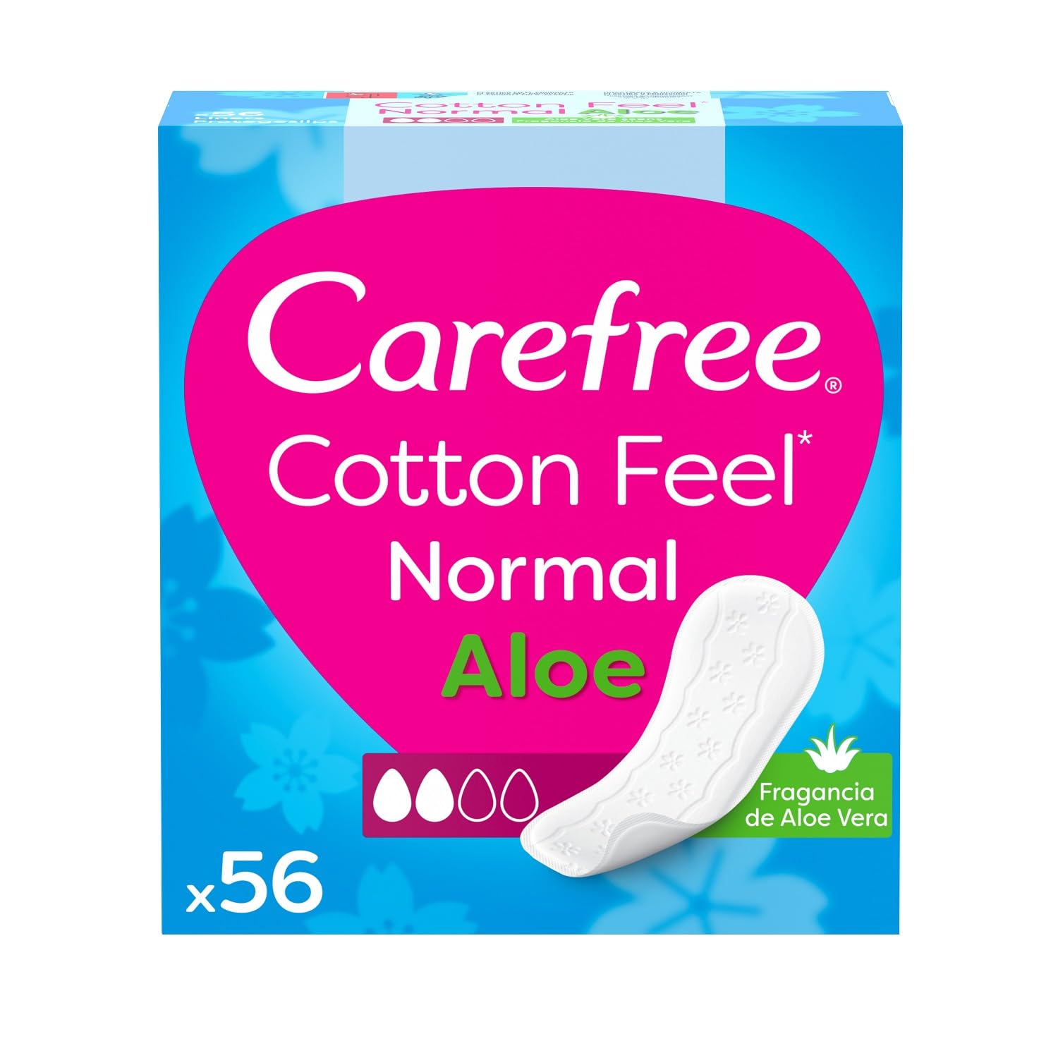  "Carefree Cotton Feel Normal Aloe Vera Fragrance 100% Breathable Women's Briefs [Amazon-developed Certification]"
| "56