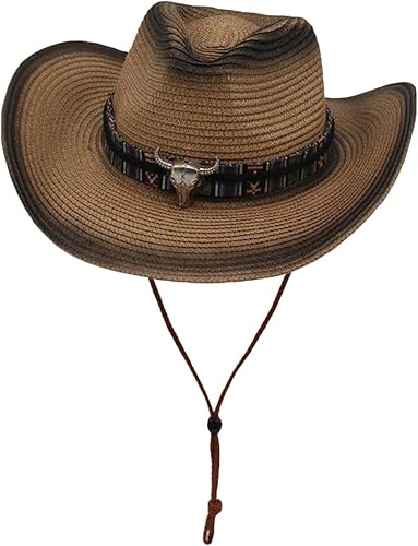 ICNGLKSND Divertidos sombreros de vaquero para mujer, sombrero de vaquera, sombrero de disfraz de vaquera, sombrero para disfraces, cosplay, fiesta