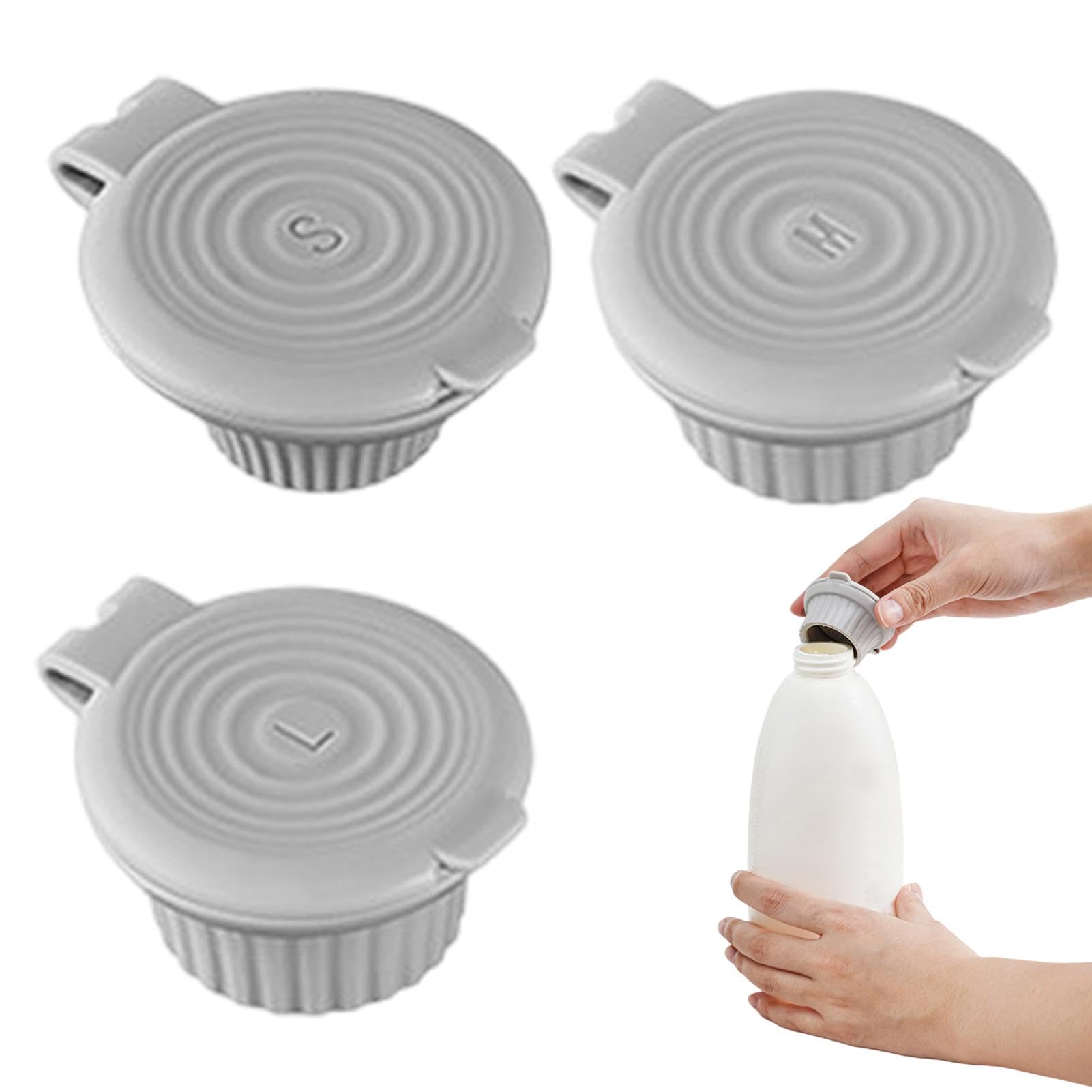 Amazon.co.jp: ボトルを空にするキャップ - 3X Get Every Drop of