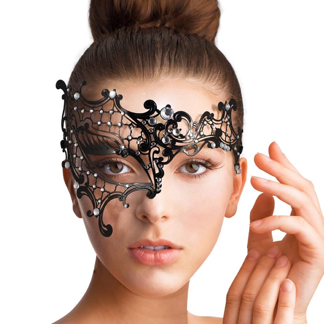 AMFSQJ Venetian Masquerade Mask, Venetian Vintage Carnival Masks for Men and Women, Masquerade Carnival Party Mask