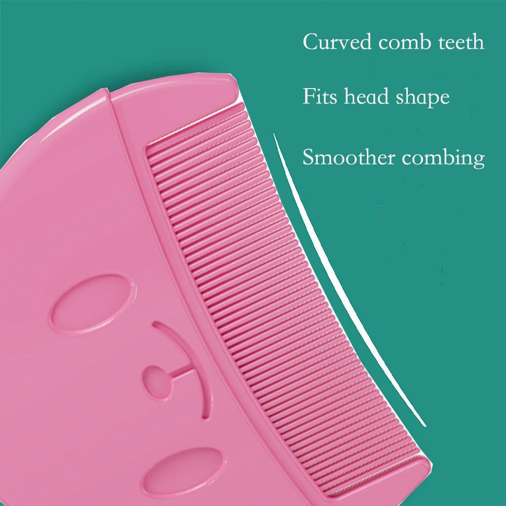 Brosse Croute De Lait Bebe Lot De 2 Peignes Croûtes De Lait Bébé - Dents Souples - Massage Cuir Chevelu élimination Croûtes De Lait