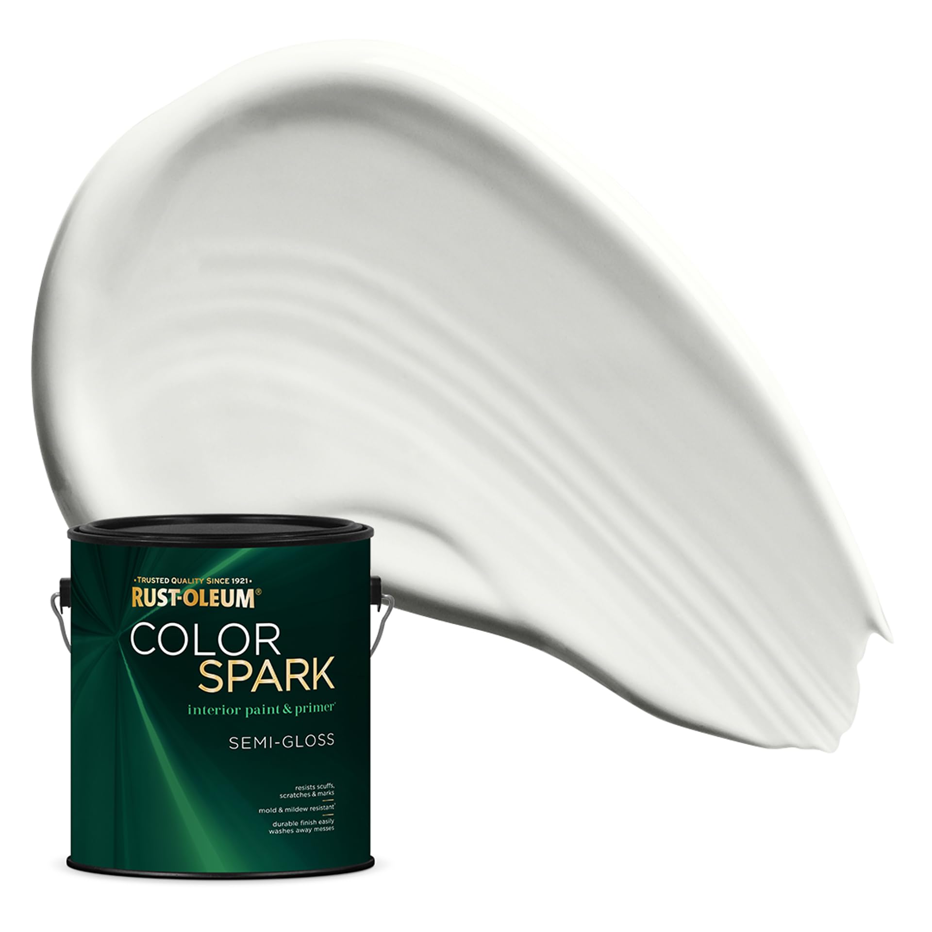 Rust-Oleum Color Spark Paint &amp; Primer, Snowy Owl, Semi-Gloss