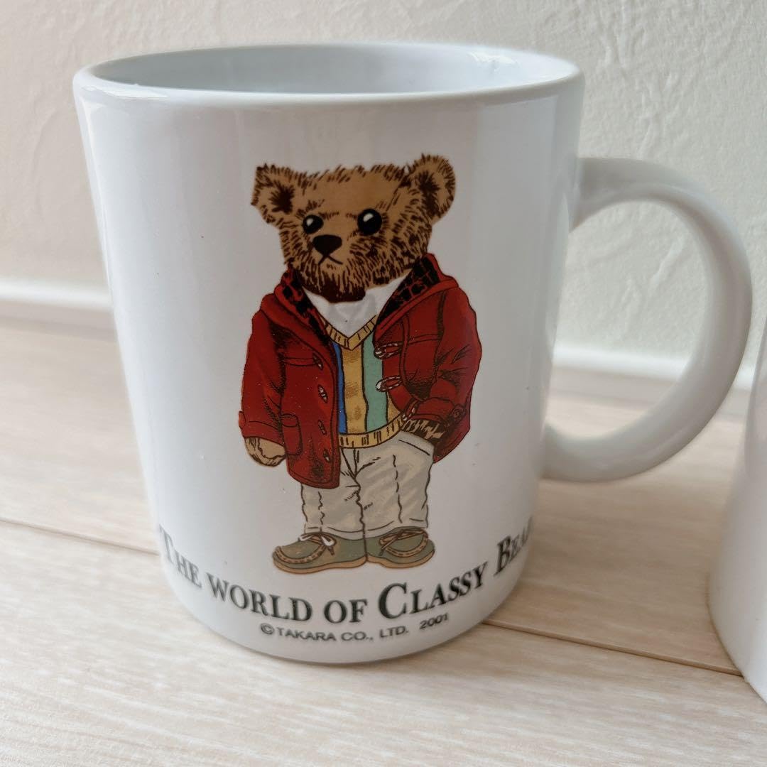 Amazon.co.jp: 【】the world of classy bear マグカップ 5個セット