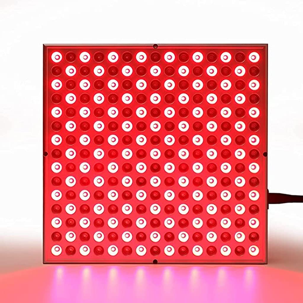 45W Luz Roja Dispositivo de Terapia, 660nm Rojo 850nm Infrarrojo Cercano Panel de Terapia por Anti Arrugas, Blanqueo, Promover la Circulación, Fortalecimiento del Hígado