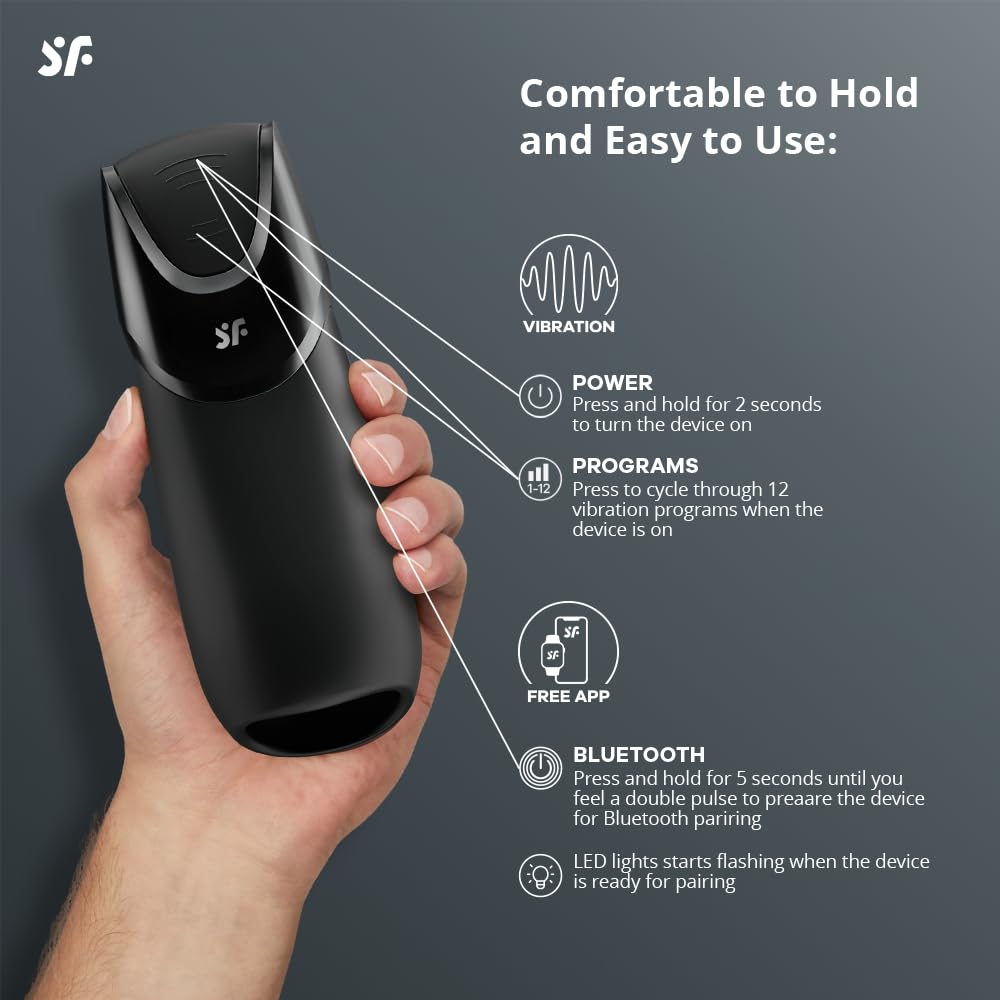 satisfyer men vibration anleitung Masturbator Satisfyer 'Men Vibration' mit Akku ❤️ online kaufen
