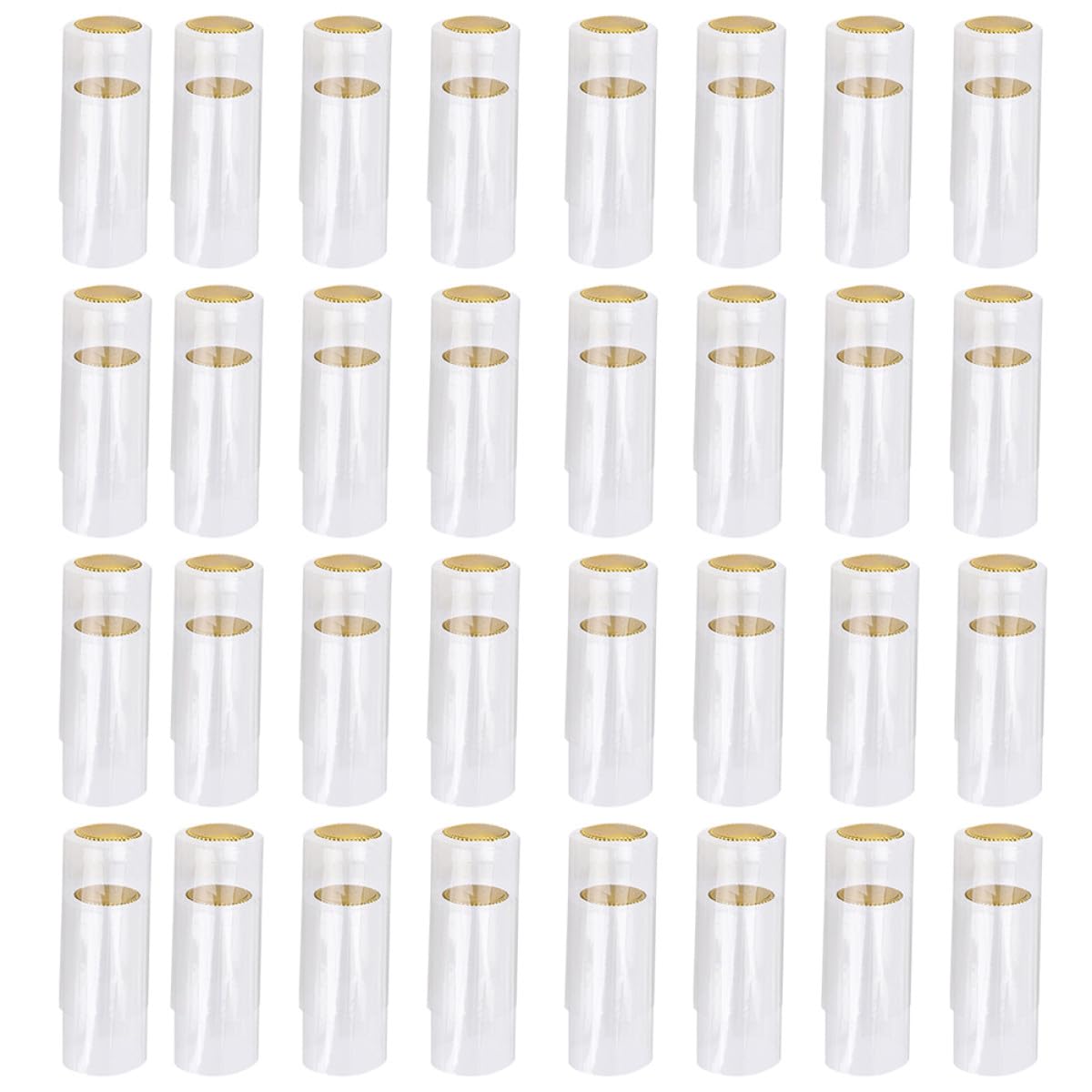 Garneck 200 Capsule Termoretraibili Trasparenti per Bottiglie di Vino 30Mm Tappi Sigillanti Linguetta Staccabile per Enoteche Pub e Cantine Materiale Plastico Pratico e Resistente