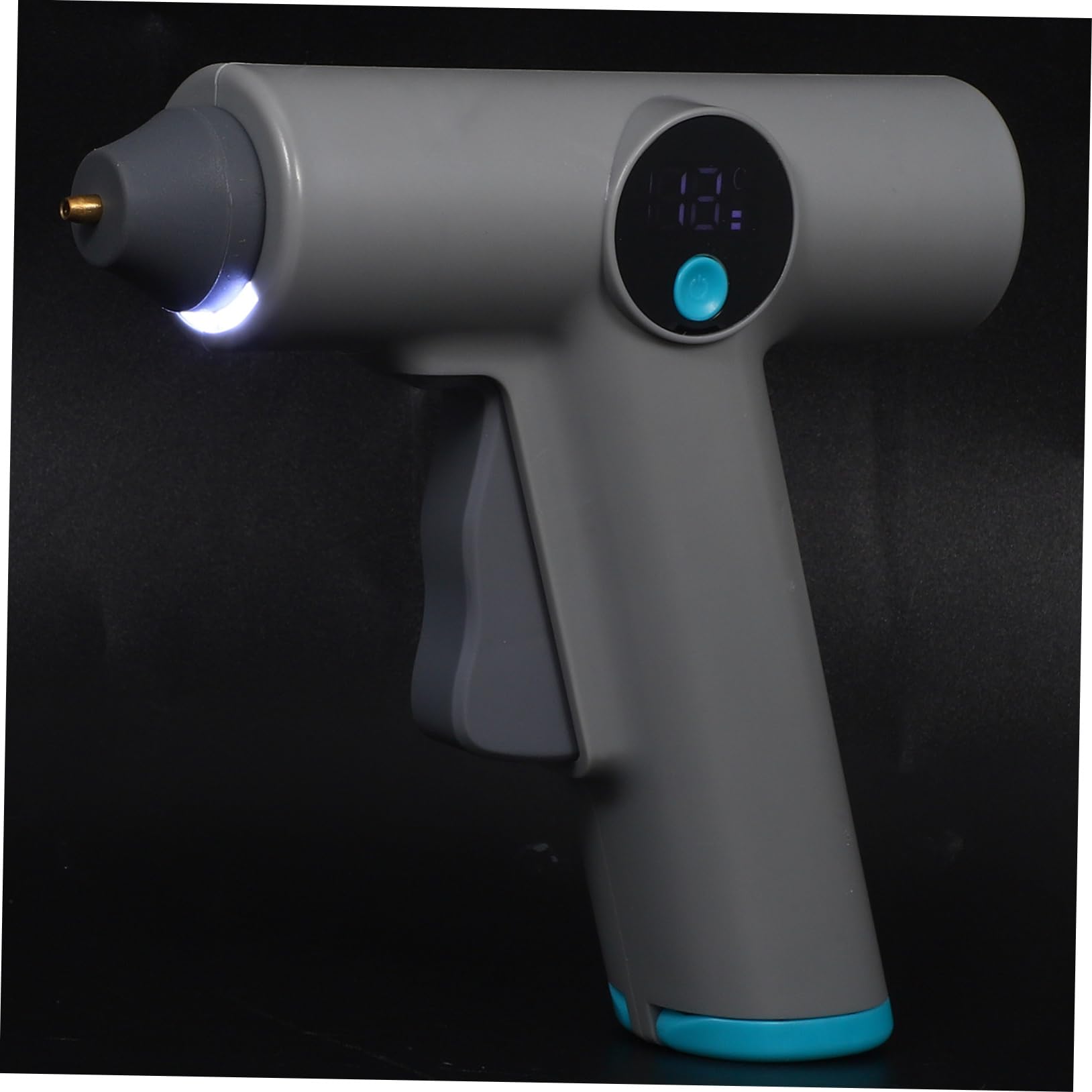 Pistola per Colla a Caldo senza Fili Ricaricabile con Controllo Digitale | Design Compatto e Leggero, Regolazione Precisa della Temperatura, per Riparazioni Domestiche e Lavori Creativi
