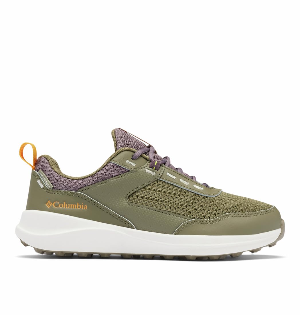 Columbia Youth Unisex Hatana Waterproof, Stone Green/Mango, 1