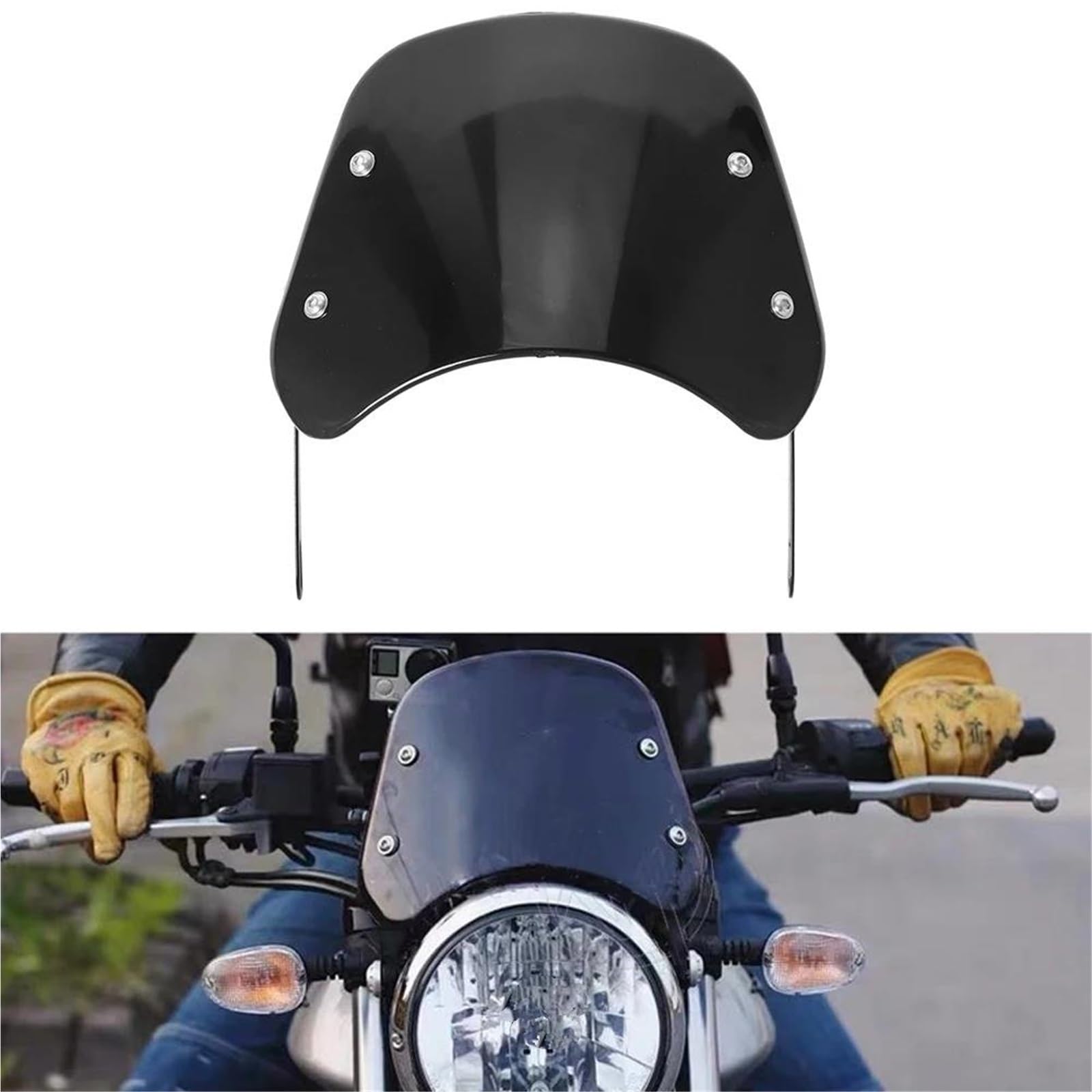 Parabrezza Moto Universale Per Yamaha LIANGYIMEI