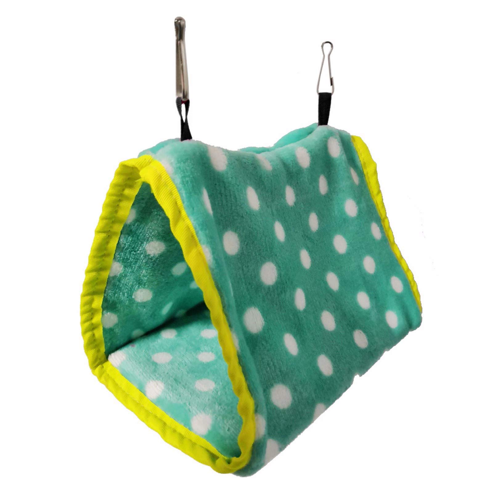 Nido de pájaros, Casa Nido de Pájaro Jaulas Pájaros Nidos Mascotas Loro Hamaca Cama Colgante Peluche Cálida Invierno Jaula Tienda AS(A,M)
