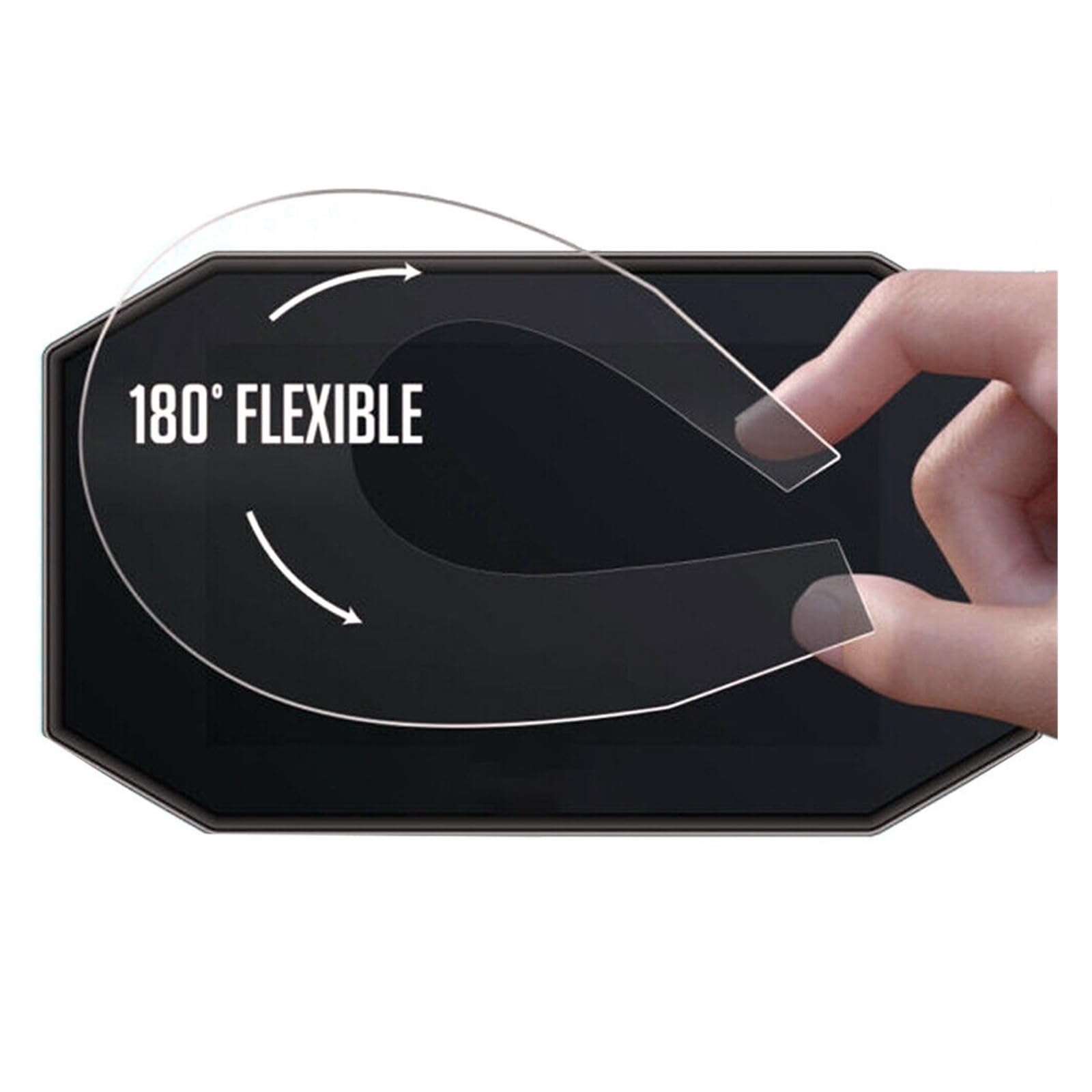 Motorcycle Cluster Protection Film Motorcycle Dashboard Instrument Protection Film Scratch Cluster Screen Protector Accessories For Yam&aha Tracer 9 /GT/GT+ 2025(1 SET) — view 5