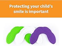 Vista 6 de SOVA Junior Night Guard, Blancanieves - 1.6mm de espesor - Ajuste moldeado a medida - Protege contra el rechinar y apretar de dientes nocturnos