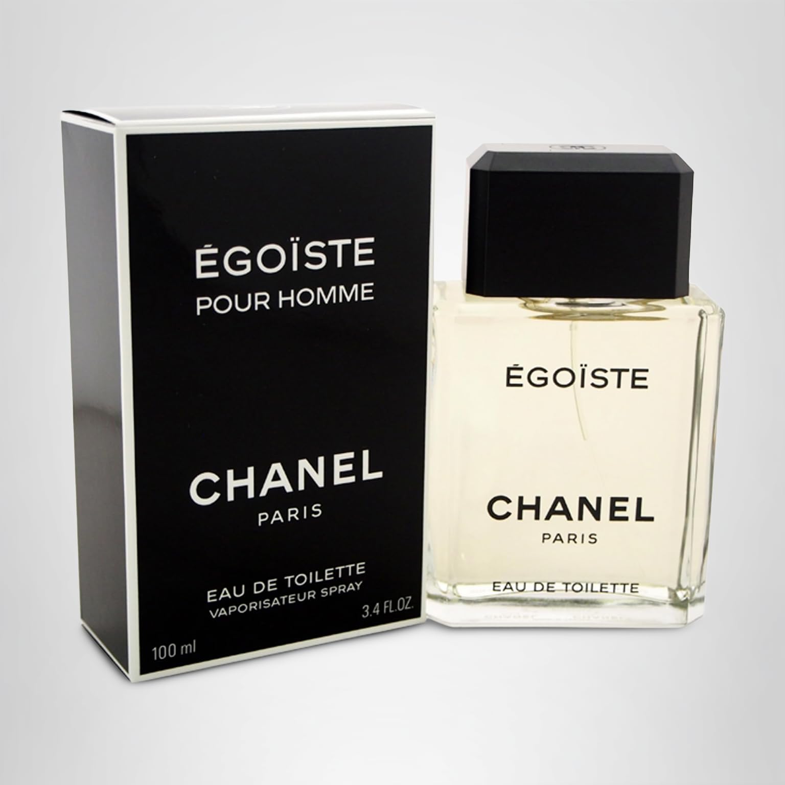 CHANEL Egoiste Pour Homme Eau de Toilette, Men (100 ml) : Amazon