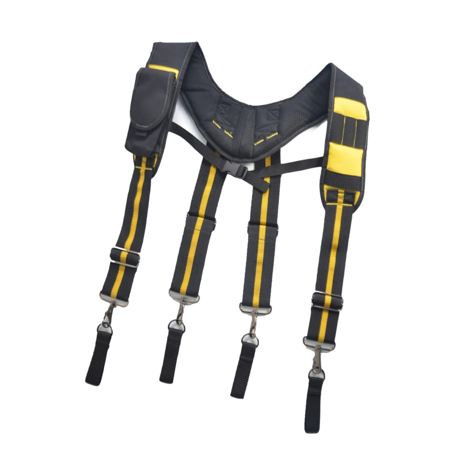 Bretelles pour Ceinture Porte-outils, Ceinture de Travail Confortable et Rembourrée, X Type