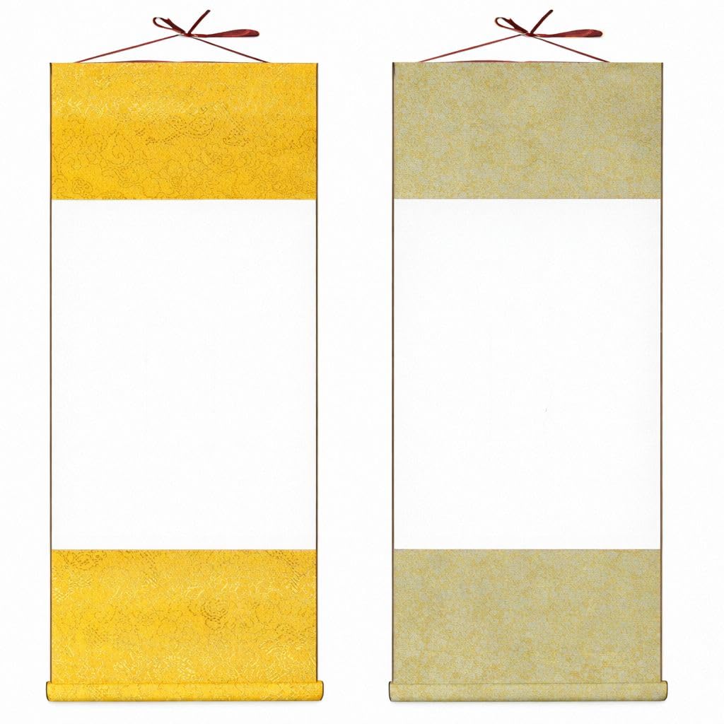 Amazon | Sweet Plus 掛け軸 白紙 画仙紙 半紙 書道 習字 水墨画 日本