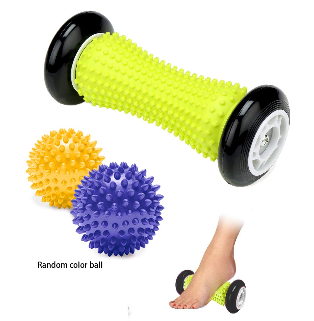 Buy Foot Massage Roller Spiky Ball Relieve ar Fasciitis Heel Spurs Foot