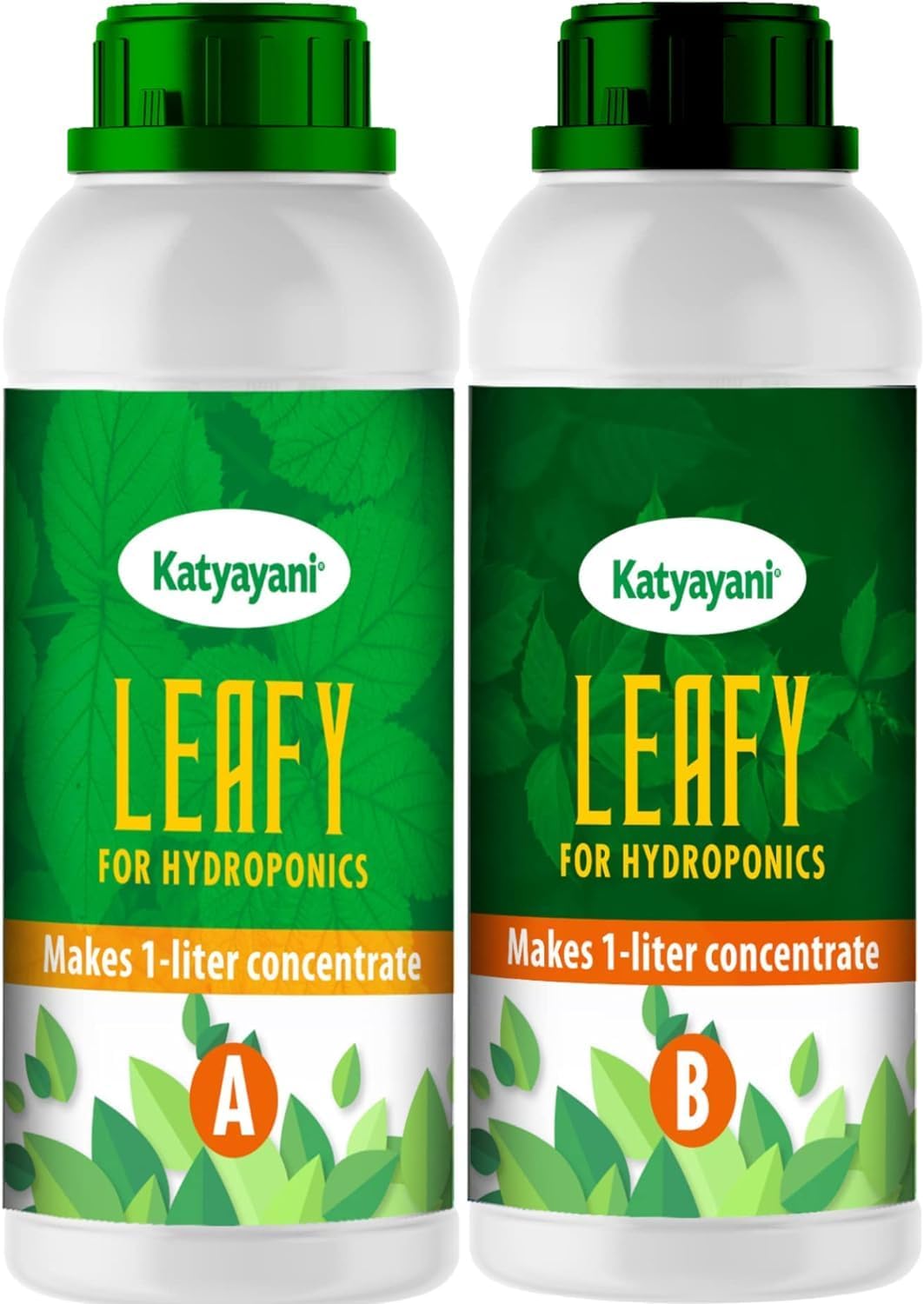 Katyayani Hydroponic Nutrients LEAFY - 400 (A+B) combo 400ml bottle 1 Pack x 1