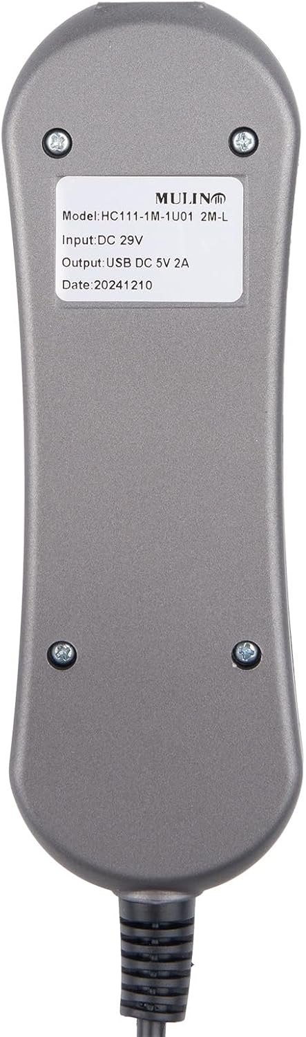 2 Button 5 Pin Remote Controller for Recliner Handset with USB and Backlit for Lift Chairs