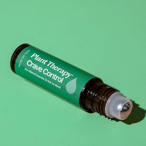 Miniatura 7 de Plant Therapy Munchy Stop - Mezcla de aceites esenciales prediluidos roll-on 0.3 fl oz (13 oz) 100% puro, grado terapéutico