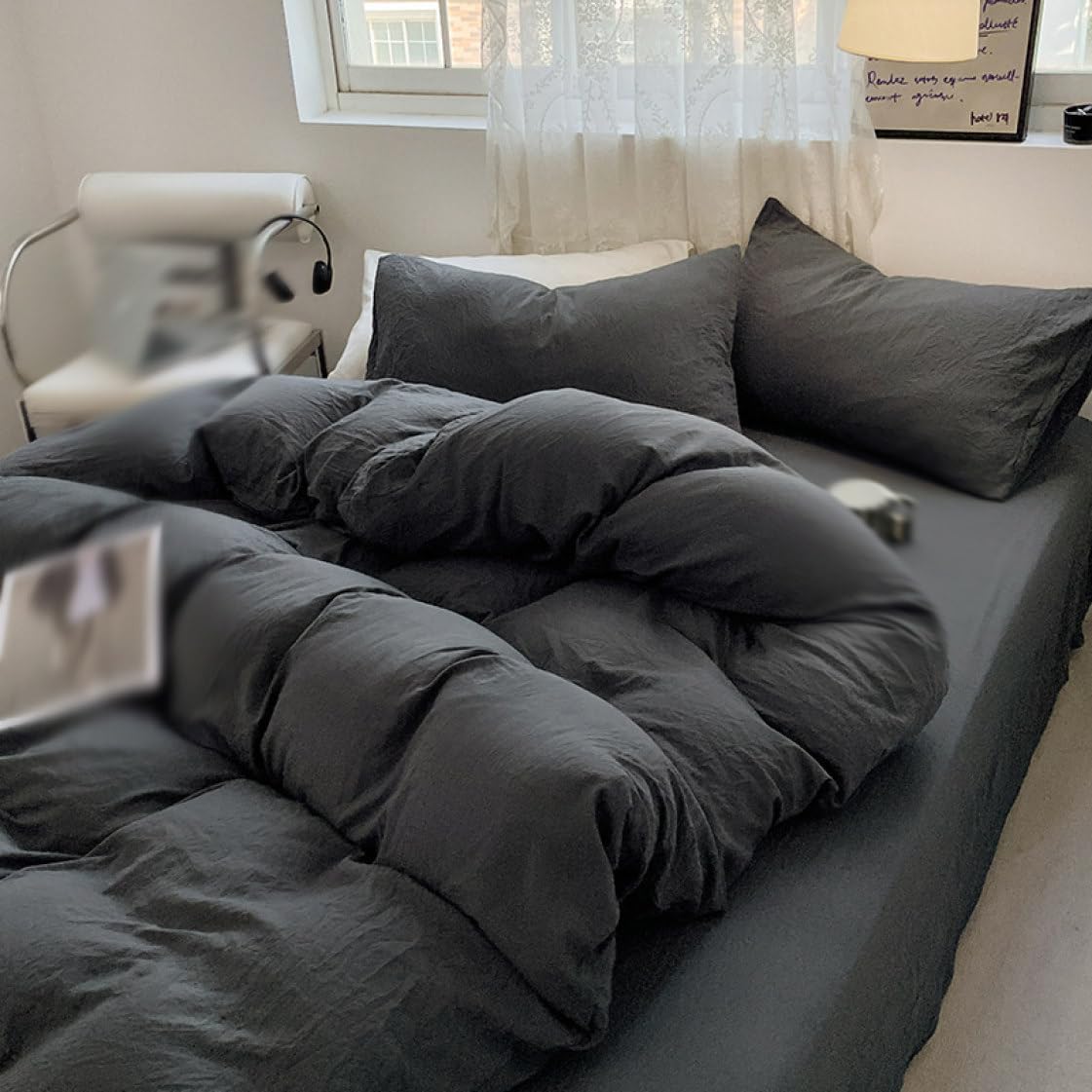 綿100% 掛け布団カバー 布団カバー シングル 4点セット コットン洗いざらしの綿100% 掛けふとんカバー 掛けふとんカバー 花