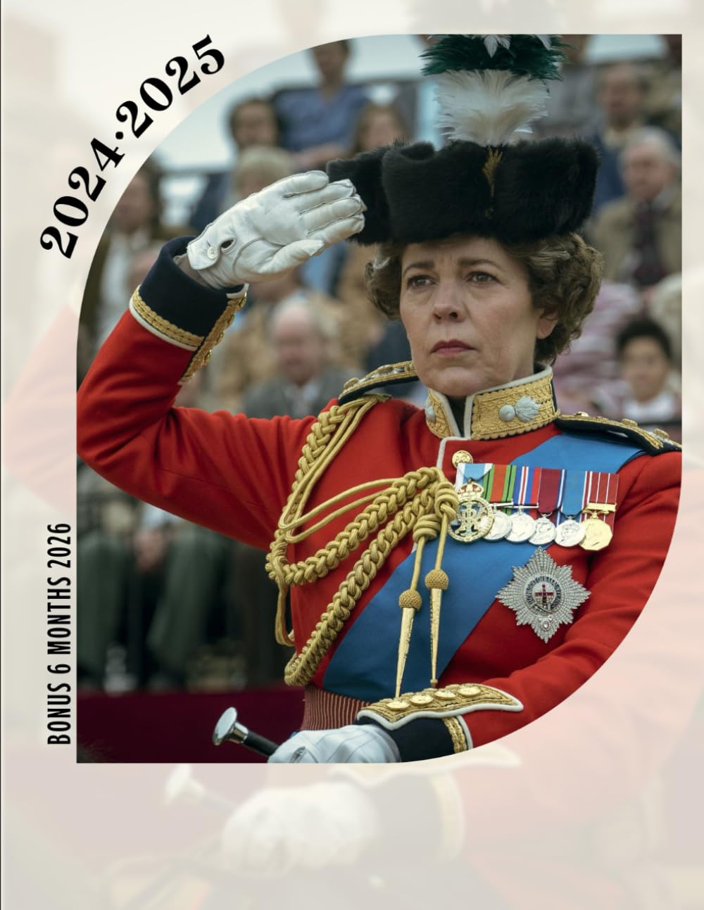 Calendar 2024 - 2025: Celeb and Entertainment, UK, Scotland, Rol & N Ireland bank Holidays, Jan 2024 to Jun 2026, 30 Months, 17" x 11" Opened, Thick & ... Gift For Beloved Fan, Kalendar, Calendrier