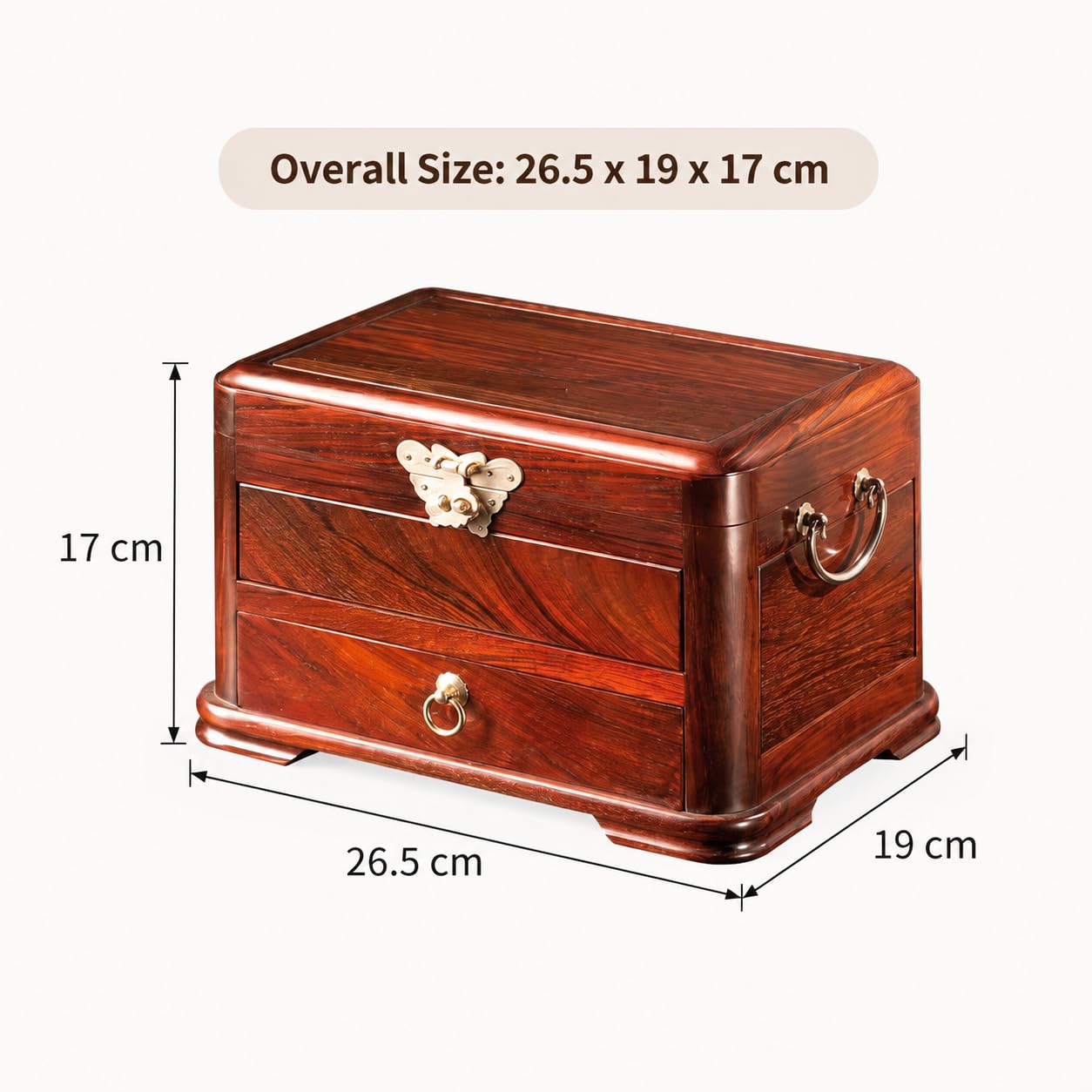 Joyero de Madera Diseño 'Armonía Eterna'