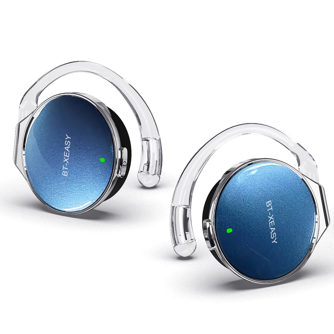 Deportes On-Ear Auriculares Bluetooth 5.4, Auriculares abiertos con cancelación de ruido, resistentes al agua para fitness y correr, 4 micrófonos, batería de larga duración para actividades al aire