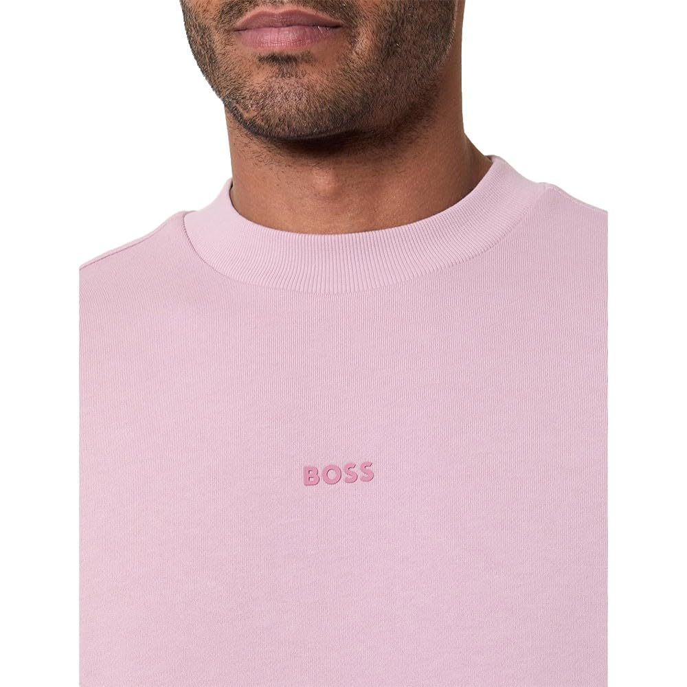 Boss Wesmallcrew 10244192 01 Sudadera, Light/Pastel Purple 539, L para Hombre