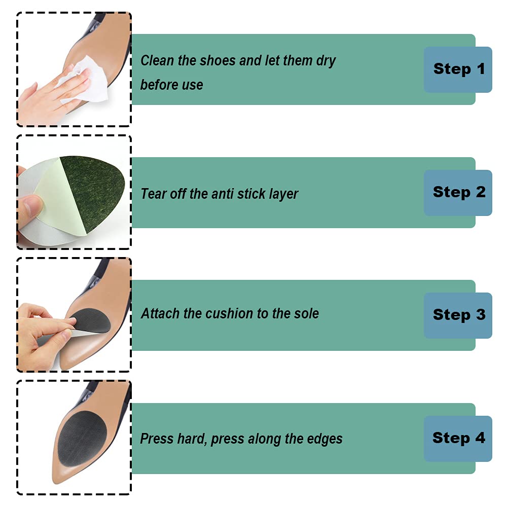 Antislip schoengrepen - zelfklevende schoentape, zoolgreepstickers