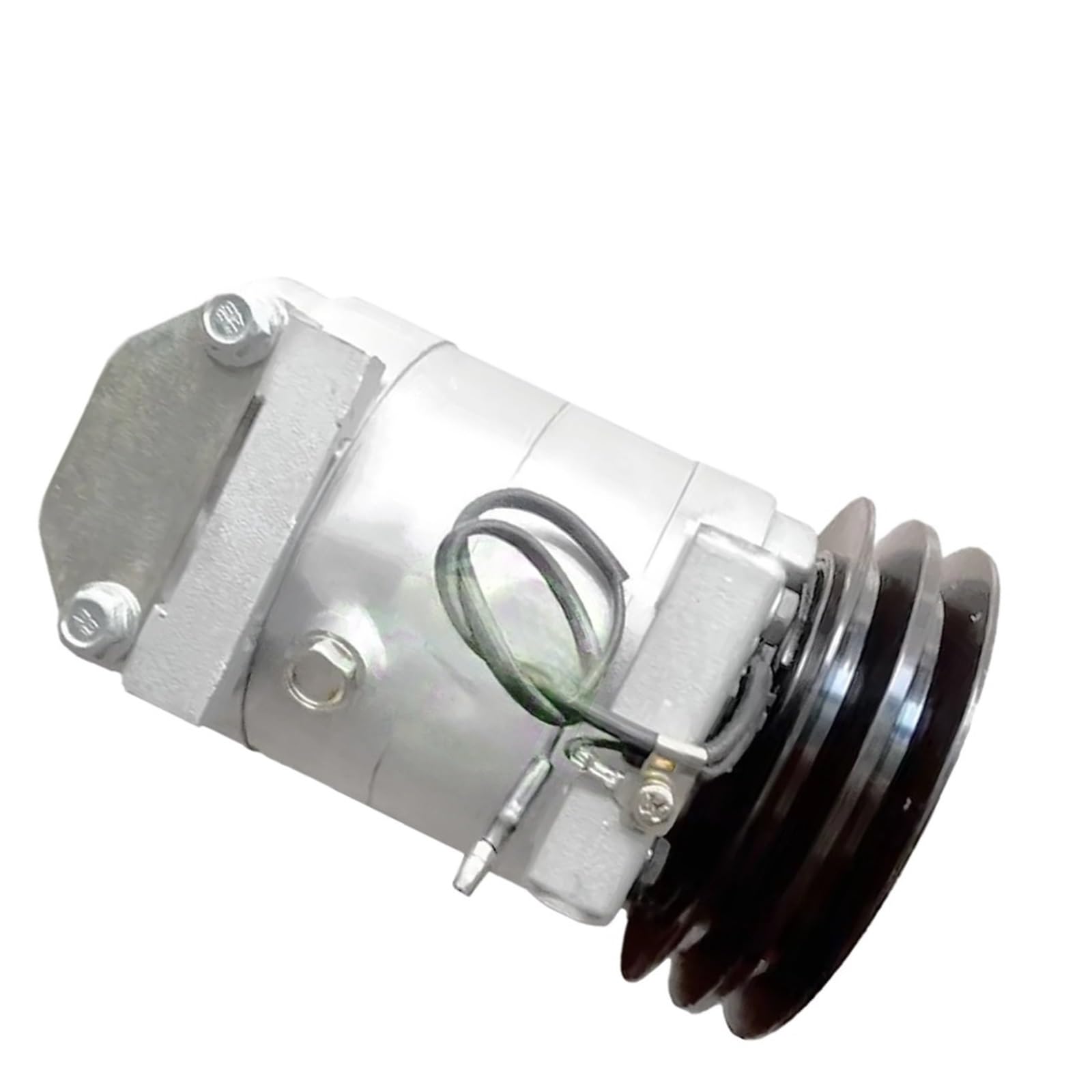 Mvoumc One Color 740121 24V 2-Groove Sp15 A/C Air Conditioner Compressor, Compatible For Isuzu Npr200 Truck